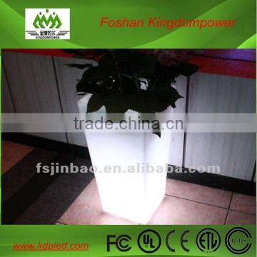 Garden Decoration Plastic Illuminated Led Operating Ice Bucket photo-2
