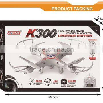 Drone 2.4G 4CH Remote Control RC Helicopter Quadcopter With Camera Drone photo-6