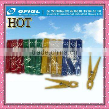 Plastic hanger for clothes