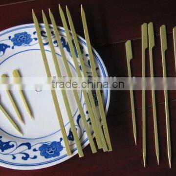 teppo/flag/gun/golf bamboo skewers with green skin