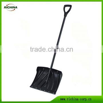 Durable metal edge, 51"long, steel handle, Snow Shovel