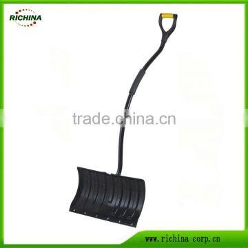 S bend steel handle, Plastic Snow Pusher