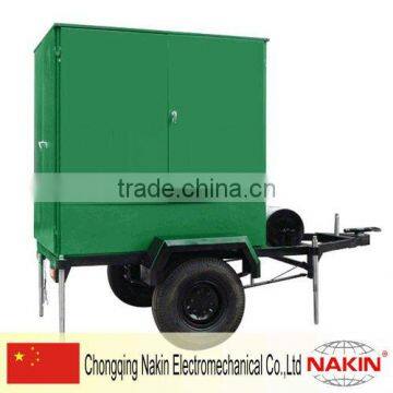 Covered Trailer type Vacuum Transformer Oil Restoration Device