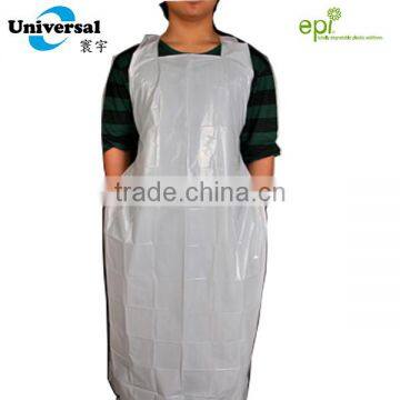 One Time Used Disposable Plastic LDPE Adult Apron Bibs photo-5