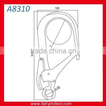 Forged Aluminum Large Double Action Scaffolding Snap Hook photo-2