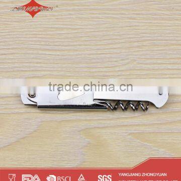 Stainless Steel Corkscrew Wine Cork Opener With Knife photo-2