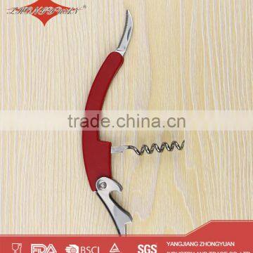 Red Corkscrews Wine Bottle Openers With Plastic Handle photo-3