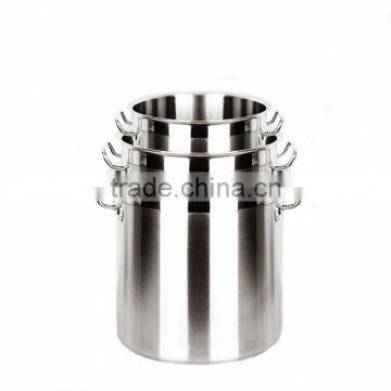 100Liter LOW MOQ Commercial Induction Large Stainless Steel Stock Pots photo-4