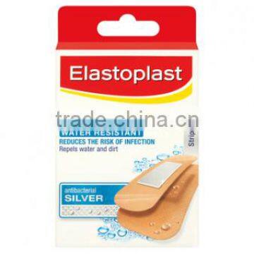 Elastoplast Antibacterial Silver Water Resistant Plasters 20 Strips