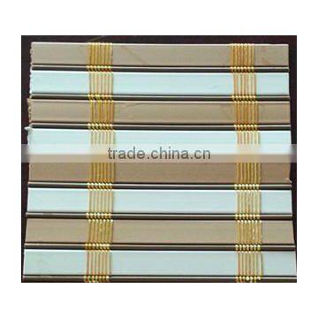 printed window roll up bamboo blind