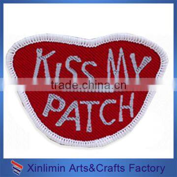 Custom Woven Letter Patch