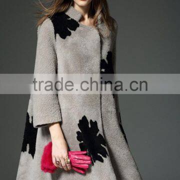 2016 German Style High Quality Windproof Womens Wool Coat photo-4