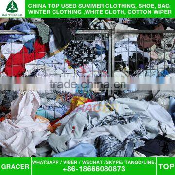 Cheap Export Buyers Of Men Short Sleeve Shirt Used Clothes Hot Sale In Houston photo-3