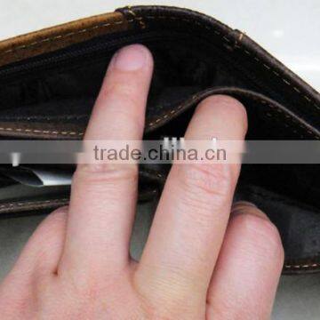 Fashion China Factory Men Cowhide Skin Real Leather Designer Wallet photo-2