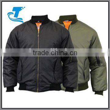 Winter padded military sportswear men breathable army pilot jacket