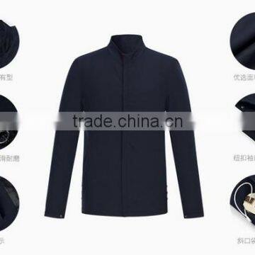 2017 Jiangxi China OEM Professional Custom Stand Collar Jackets photo-2