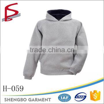 High Quality Dying Fleece Pullover Blank Hoodies Wholesale photo-6