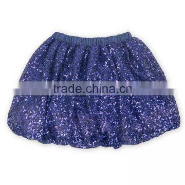 2016 Sequin Pom Pom Shinny Skirt For Teen Child Worldwide Export Kids Clothing photo-5