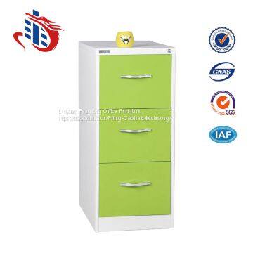  China manufacturer 3 drawers office steel filing cabinet
