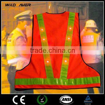 Red Waterproof LED Workwear Uniform for Sanitation Clothes photo-2