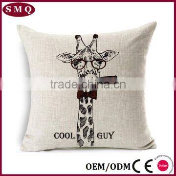 16*16 inch custom digital printing square pillow cushion