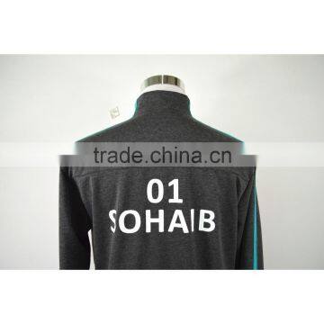 Custom Cheap Polyester&cotton Men's Slim Fit Zip up Hoodie With Pockets
