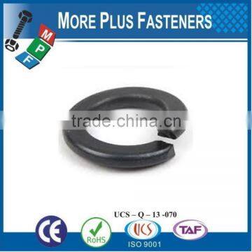 Made in Taiwan Lock Washer DIN 127 Form B Square End Spring Steel Bare Steel Zinc Plated photo-2