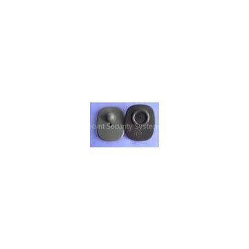 Black UFO EAS Security Tag Square with Round Top / flat top for clothes