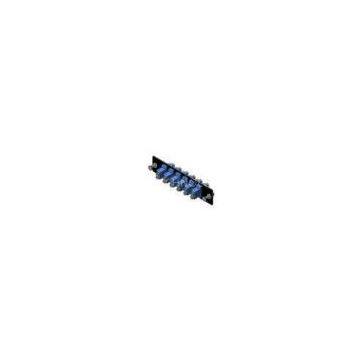 LC 12 Fiber Adapter Panel, LGX Standard Cut Holes, for Rack / Wall Mount Enclosures