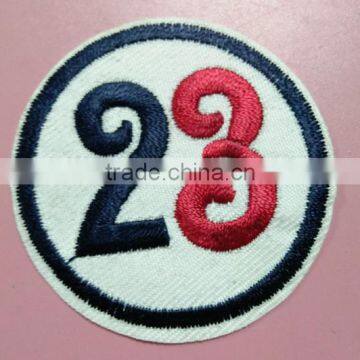 Custom Hot Sale Cheap Embroidery Patch Round Badges for Garments photo-2
