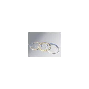 51103 Industrial High Precision Steel Brass Ball Bearing , Open Sealing