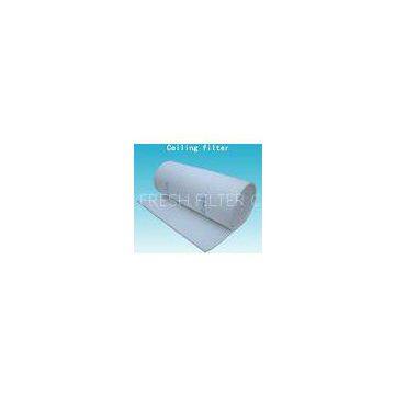 Synthetic Fiber  600g Ceiling Filter  for  Spray Booth , Air Filter Material Roll