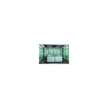 Hollow Glass with Blind office partition wall