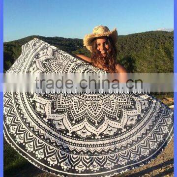 cheap round beach yago mat scarf and shawl