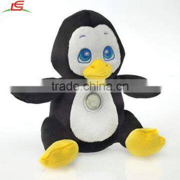 Stuffed Plush Huggable Loveable Children Flashlight Penguin