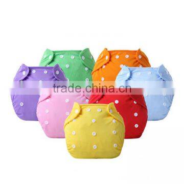 7 designs waterproof baby cloth nappy adjustable washable baby diaper