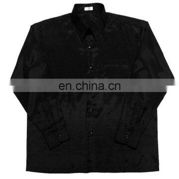 Lofbaz Men Casual Camp Work Everyday Button Down Plain Long Sleeve Shirts photo-6