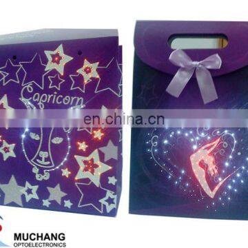 2017 popular led handle paper bags wholesale for sale