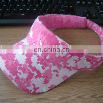 Recycled pet new style eco friendly sports visor