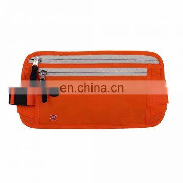 Hidden Travel belt Passport Card Belt RFID Blocking Travel Money Belt
