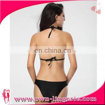 Women Sexy Stitching color Bikini Beach Swimwear