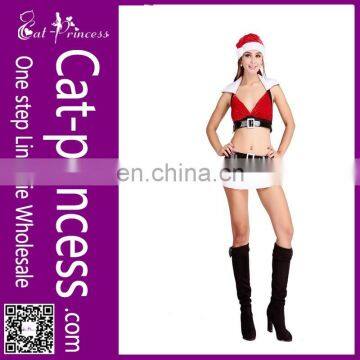 Exquisite Petticoat waistband santa cospaly for christmas party