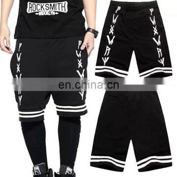 New arrival black men basketball shorts