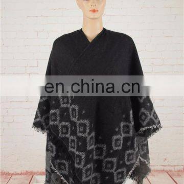 wholesale fashion pashmina woman scarf and shawl cashmere ponchos warm blanket