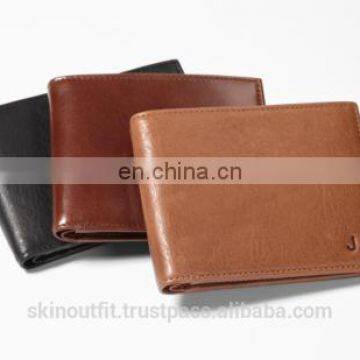 custom leather wallet