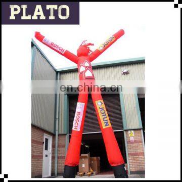 Big Red Windy inflatable advertising air dancer for commercial event