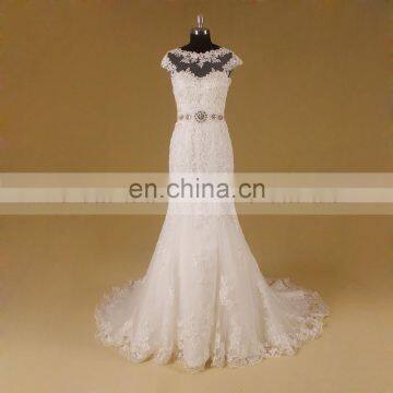 New exquisitely designed elegant wedding dress bridal manufacturer