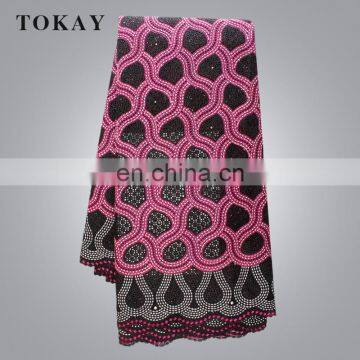 eye attracting good quality african voile lace fabric 2017 hot selling