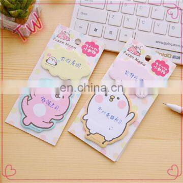 2018 China Supplier Cheap Custom Office School Fancy Cute Colorful Paper Sticky Notes in Different Shapes photo-3