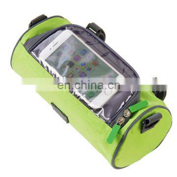 Green Waterproof Handlebar Frame Bike Bag for Phone photo-4
